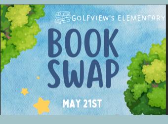 Golfview’s First Book Swap/ Primero Intercambio de Libros de Golfview